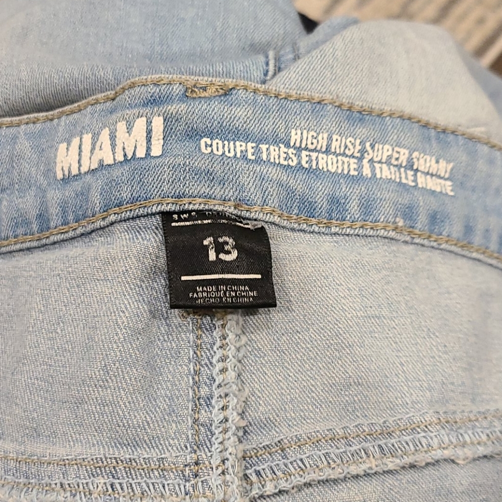 SWS Denim High Rise Super Skinny Ripped Jeans - Picture 4 of 4